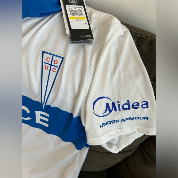 Under Armour Authentic Universidad Catolica Chile Soccer Jersey Men’s Sz: M - Picture 5 of 7